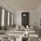Ekena Millwork 66 56W x 66 56H x 14T Large Laird Decorative Fretwork Wood Ceiling Panels, Hickory CELW67X67X0250LRDHI - alternate 3